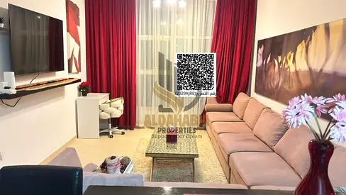 🏠 للإيجار – شقة غرفة وصالة في سيتي تاورز (مفروشة بالكامل)