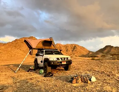 Nissan Patrol Safari 2020 GCC | Fully Modified | Lifted Suspension | Rooftop Tent