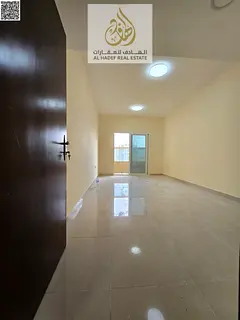 Two-bedroom apartment with a living room, private parking, and built-in wardrobes for annual rent in
