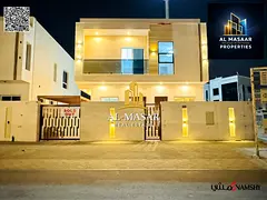 Receive your ready-to-move-in villa in the Al Amrah area of Ajman - very spacious interiors, hotel-s