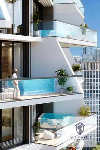 شقة غرفة وصالة للبيع في Binghatti Grove | فرصة استثمارية مميزة
