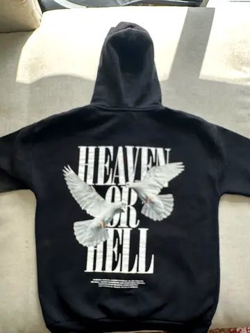 Black hoodie