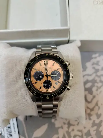 Seiko Prospex Salamon Dial Speedtimer Solar Chronograph, Limited Edition SSC951P1. 132/1000
