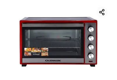 Used Red big Toaster Oven - Compact Countertop Oven