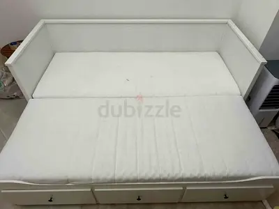 Ikea hemnes day bed with mattress 2