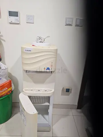 White Standing Water Dispenser - Used