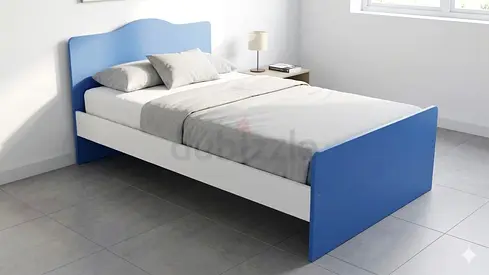 Single Bed (120*200 cms), with pocket springs and gel mattress