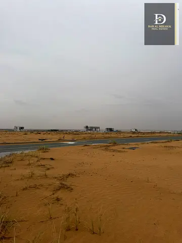 For Sale in Sharjah Rawdat Al Qurt Area Residential Land Corner plot on two streets Freehold for Arabs