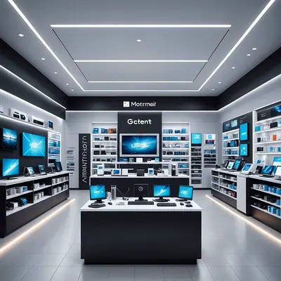 Computer Shop Fitout and Renovation | Shop Fitout UAE