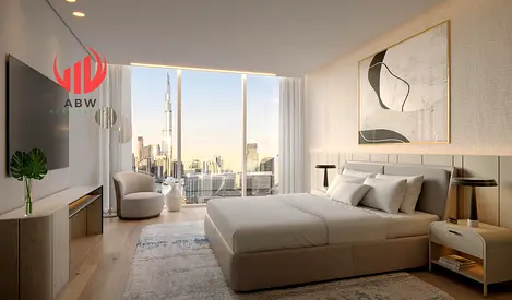 Burj Khalifa View | Huge Layout | Sleek Interiors