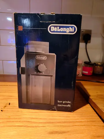 DeLonghi Burr Coffee Grinder (Unsed, in Box)
