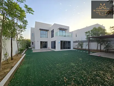 🌿 Premium 4BHK + Maid Room Villa | Expansive Layout | Private Garden | Directly Facing Clubhouse | Gated Luxury Living in Al Yasmeen, Al Zahia 🌿