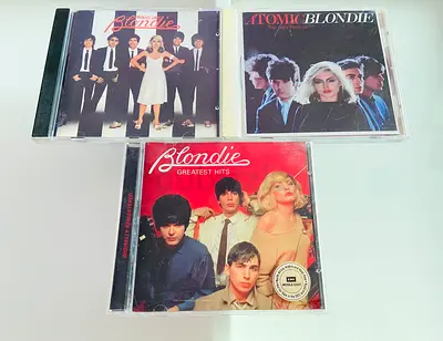 3 Blondie Music CD’s