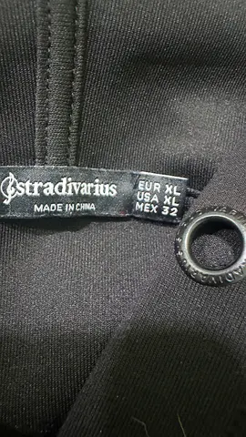 Stradivarius Black Womens Jacket/Blazer - Size XL