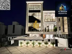 Two-story villa with a rooftop terrace, internal elevator, and private swimming pool. The price incl