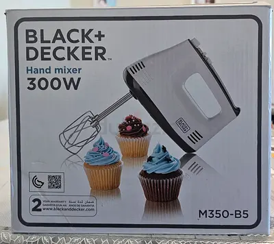 Black+Decker 300W Hand Mixer M350-B5 - Lightly Used