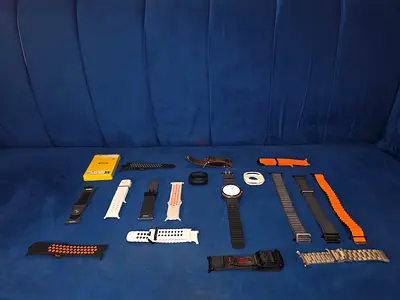 Samsung Watch Ultra with Straps and Charger