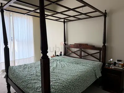 Marina Home Solid Wood Four-Poster Bedroom Set – Excellent Condition