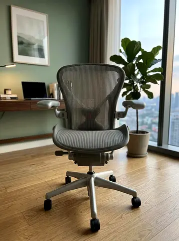 Herman Miller Aeron-style  - Grey