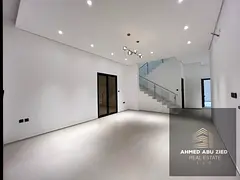 Brand‑new European‑design villa for rent in Al Helio 2. Features 4 large master bedrooms with bu
