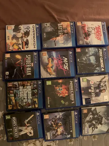 Bundle of 12 PS4 Games incl. FIFA 23, Spider-Man, GTA V, Minecraft and More