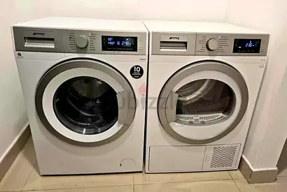 Selling Smeg Separate Washer 8 kg Dryer 8 kg