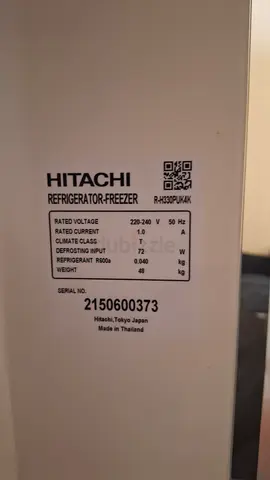 Hitachi Refrigerator Freezer - Single Unit (Used)