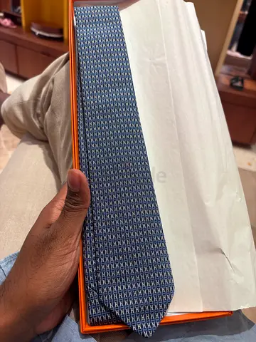 Unworn Hermes Tie (gifted)