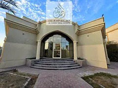 Luxury villa for rent in Sharjah Al Rahmaniya 15000 sq ft 6 master bedrooms majlis and annex