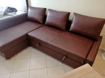 L shape sofa bed with storage IKEA brand