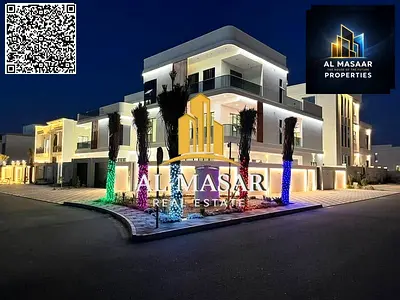 فيلا كورنر طابقين وروف تملك حر السعر شامل كهرباء ومياة ومكيفات