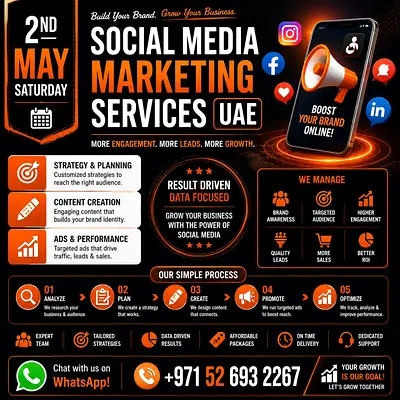 Social Media Marketing Services Description: Grow your business online with professional social medi