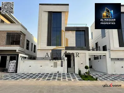 فيلا مودرن بالياسميسن  طابقين وروف في موقع مميز تملك حر لجميع الجنسيات