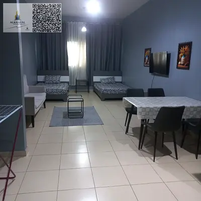 🌟 Spacious Furnished Studio for Rent in Ajman One Tower T8 🌟 Enjoy comfortable living in a **large