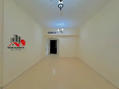 12 CHEQUES - SPACIOUS 1BHK WITH BALCONY RENT 48K - FAMILY BUILDING - OPEN VIEW - CAR PARKING FREE- CLOSE TO NMC HOSPITAL