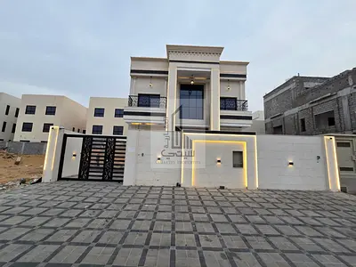 واحدة من افخم الفلل في عجمان تصميم وتشطيبات أوروبية سوبر ديلوكس - تصميم حديث وتشطيب ممتاز