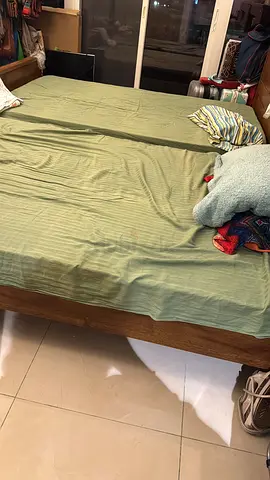 2 Single Bed with Mattress