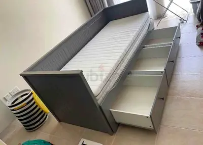 IKEA Brand Gray Hamnes Day Bed available