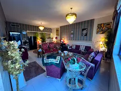3BR Furnished Apartment in Falcon Towers Al Rashidiya 2 – Super Deluxe Furnishing + Partial Cornic