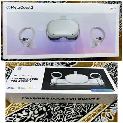 VR Oculus Quest 2 (256 GB) with Charging Dock - Brand New/Sealed Box