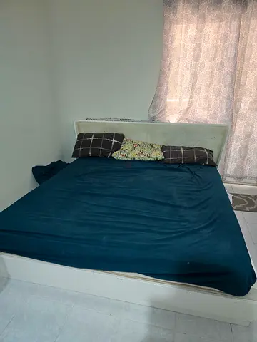 King size bed and mattress for sale