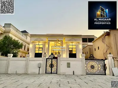 Residential and investment opportunity | Own a luxury villa in Al Rawda 2, Ajman, directly on Sheikh Ammar Street | 6 bedrooms | Competitive price, 60
