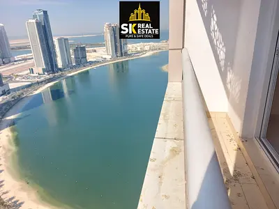 HOT OFFER _ SEA VIEW LAVISH 1 BHK _ 45K IN 4 CHQS _ PARKING FREE _ GYM SWIMMING POOL FREE