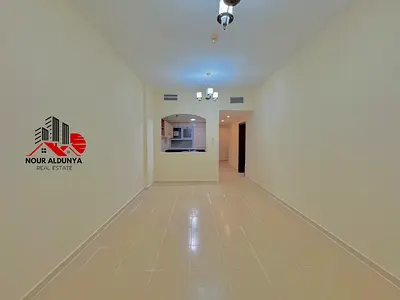 MONTHLY PAYMENTS - 12 CHEQUES - READY TO MOVE - SPACIOUS 1BHK WITH BALCONY RENT 46K - FAMILY BUILDING - CAR PARKING FREE - CLOSE TO NMC HOSPITAL