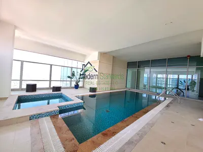 High-Floor 5BR | Meera Tower | City & Canal View | Unfurnished Apartment