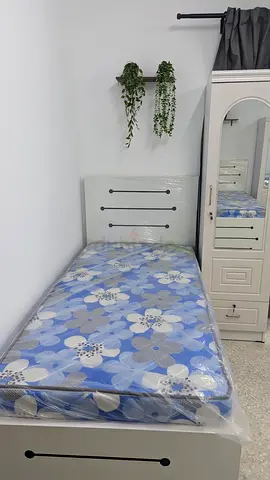 Girls bedspace with attached bath and balcony near burjuman