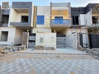Own a two-story villa with a rooftop terrace, European design, high-end finishing, price includes r