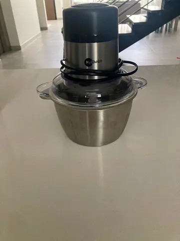 Small Electric Grinder / Mini Food Processor - Stainless Steel, Good Condition