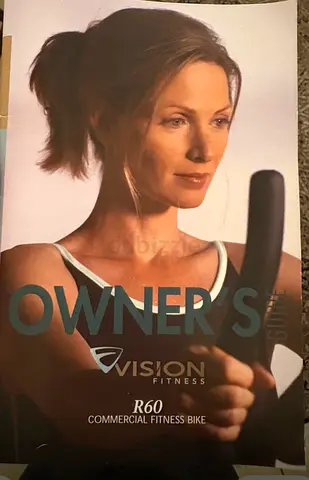 Vision Fitness R60 Commercial Fitness Bike Owners Guide / Manual