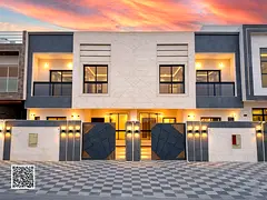 Townhouse for sale in Ajman | Al Bahia area | 4 bedrooms, majlis and hall | Freehold for all nationa